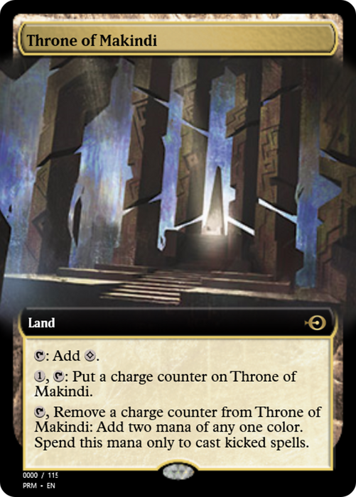 Throne of Makindi (PRM-83782) - rare - Foil