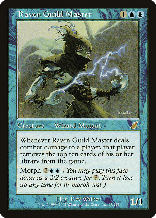 Raven Guild Master (SCG-047) - rare