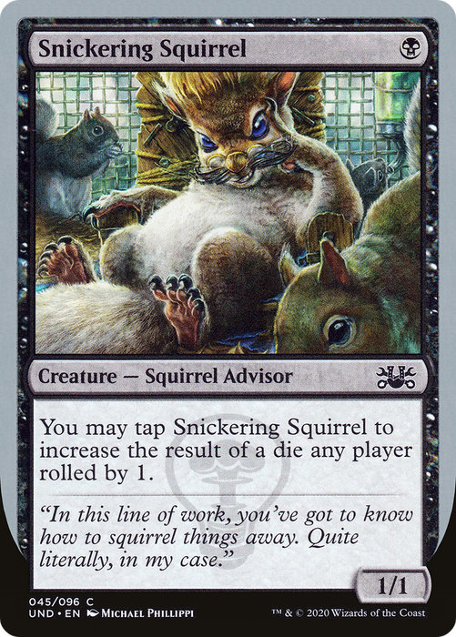 Snickering Squirrel (UND-045) - common