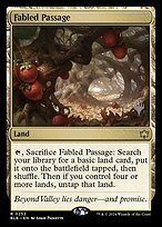 Fabled Passage (PPBLB-252P) - rare - Foil