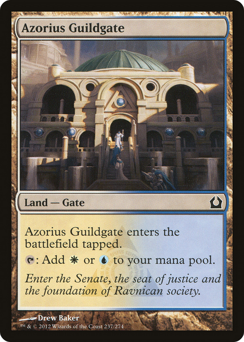 Azorius Guildgate (RTR-237) - common - Foil