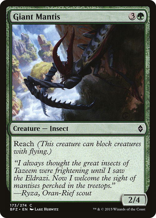 Giant Mantis (BFZ-173) - common