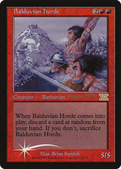 Balduvian Horde (UMP-001) - rare - Foil