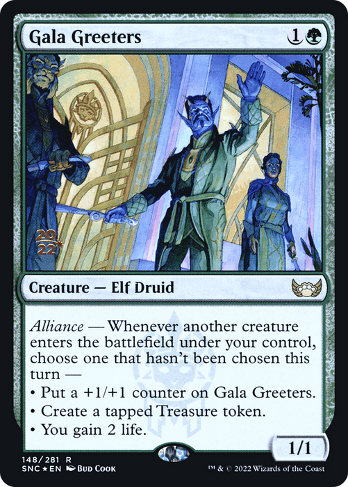 Gala Greeters (PRE-148S) - rare - Foil