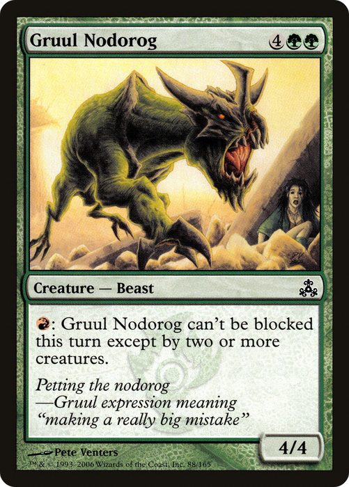 Gruul Nodorog (GPT-088) - common - Foil