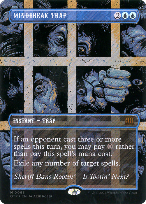 Mindbreak Trap (OTP-068) - mythic (Borderless) - Foil