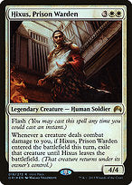 Hixus, Prison Warden (UMP-019) - rare - Foil
