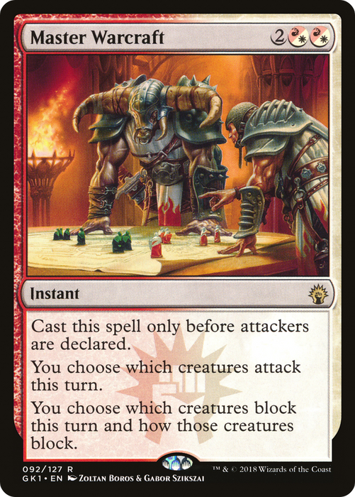 Master Warcraft (GR1-092) - rare