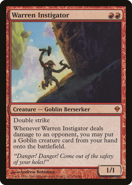 Warren Instigator (ZEN-154) - mythic - Foil