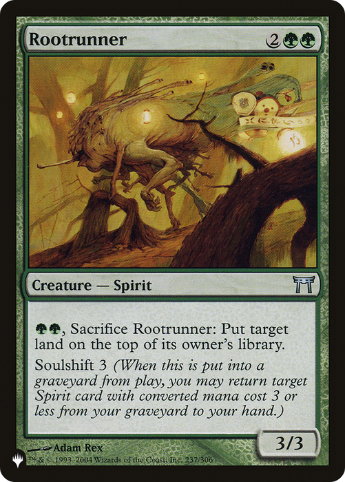 Rootrunner (LIST-CHK-237) - uncommon