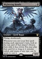 Blightwing Bandit (WOC-049) - rare: (Extended Art)