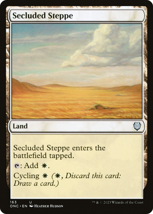 Secluded Steppe (ONC-163) - uncommon