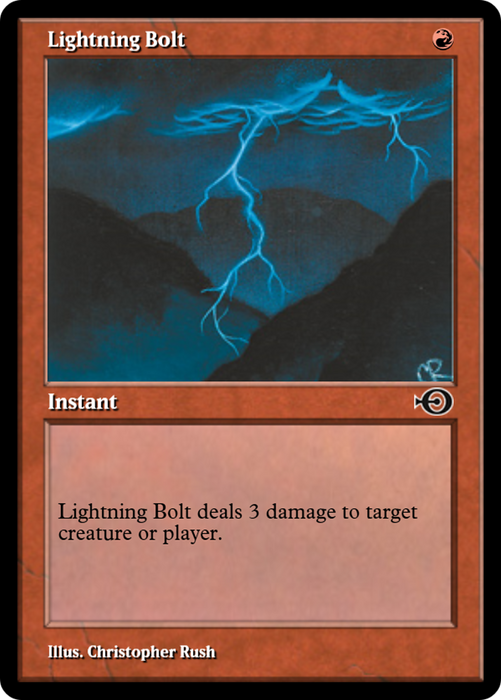 Lightning Bolt (PRM-35932) - common - Foil