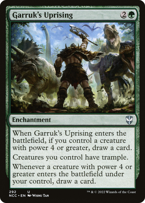 Garruk's Uprising (NCC-292) - uncommon