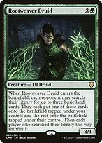 Rootweaver Druid (CMR-250) - rare - Foil