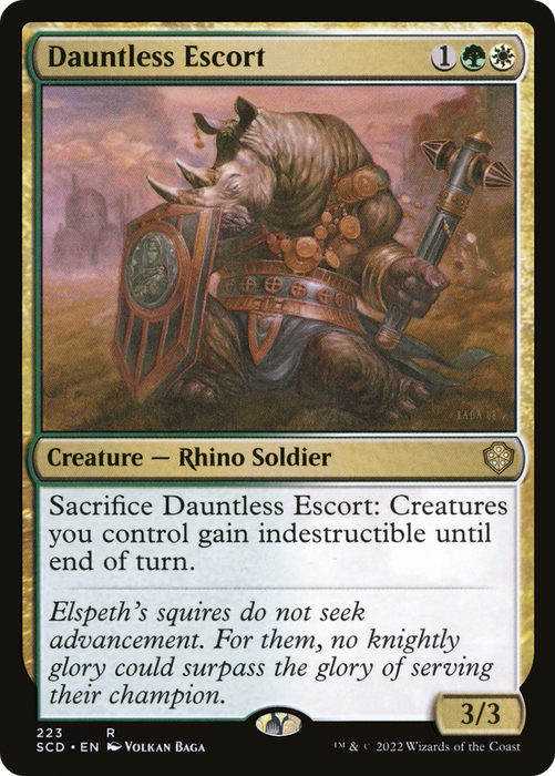 Dauntless Escort (SCD-223) - rare