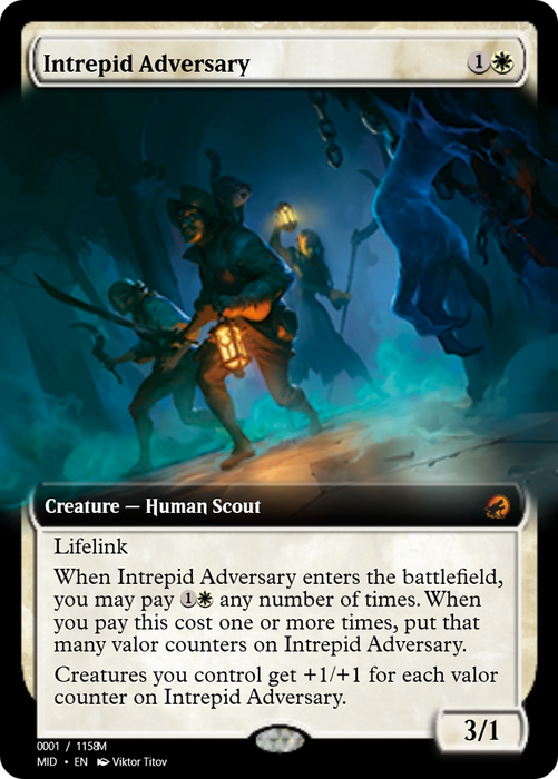 Intrepid Adversary (PRM-93882) - mythic - Foil