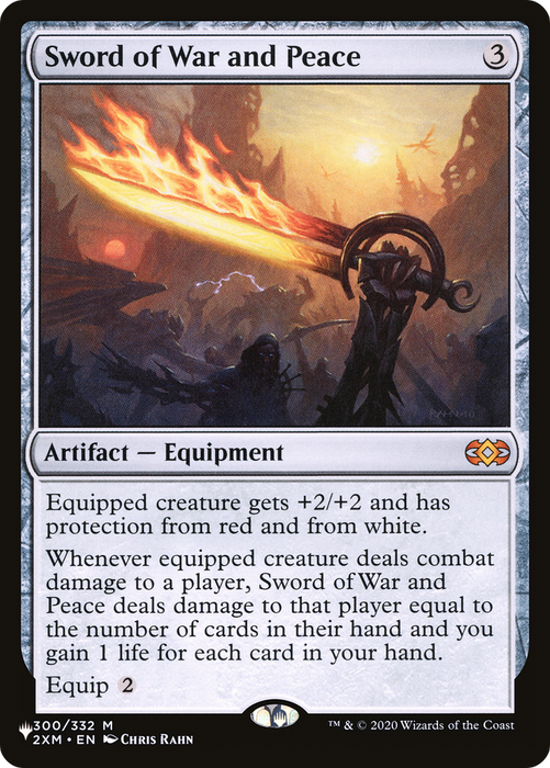 Sword of War and Peace (LIST-2XM-300) - mythic