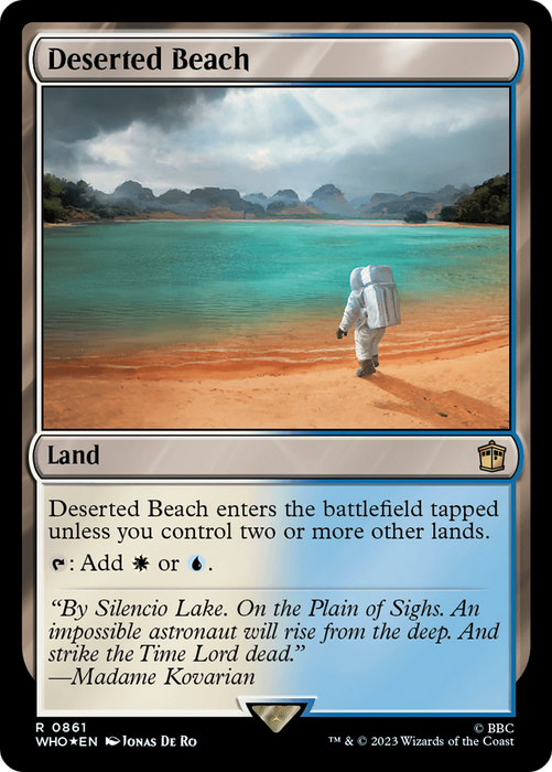 Deserted Beach (WHO-861) - rare - Foil