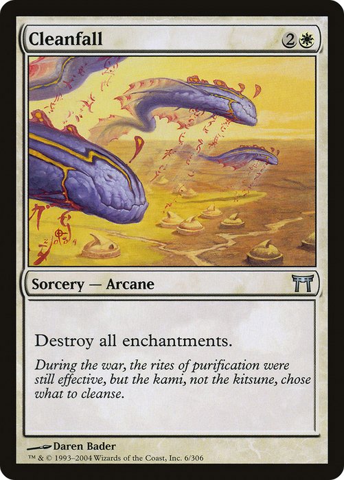 Cleanfall (CHK-006) - uncommon - Foil