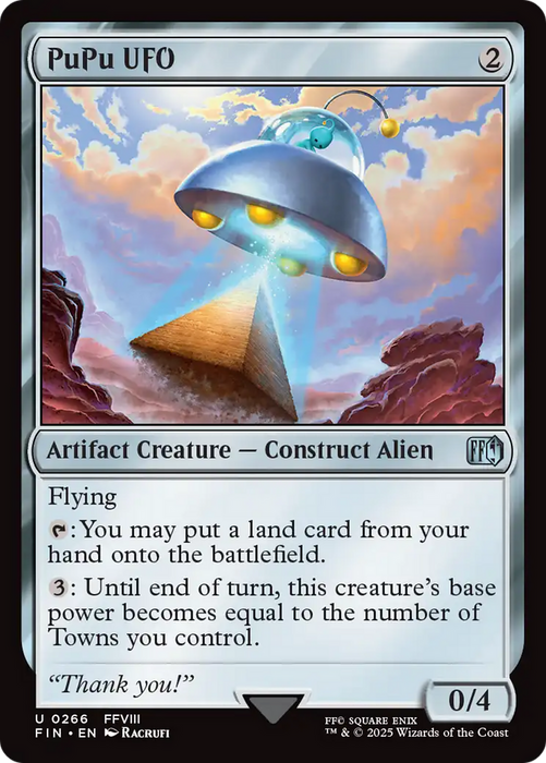 PuPu UFO (FIN-266) - uncommon - Foil