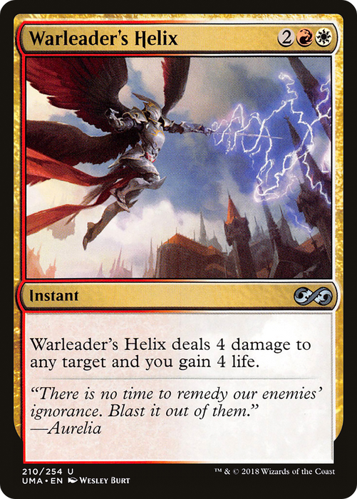Warleader's Helix (UMA-210) - uncommon - Foil