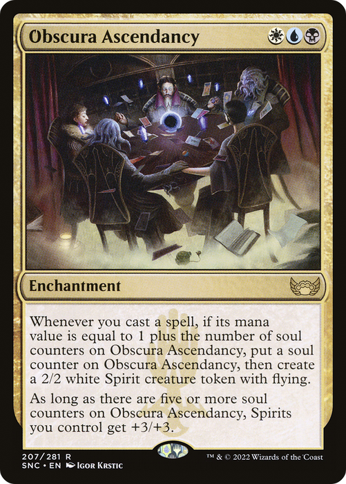 Obscura Ascendancy (SNC-207) - rare - Foil