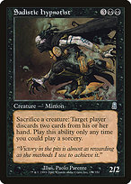 Sadistic Hypnotist (ODY-159) - uncommon - Foil