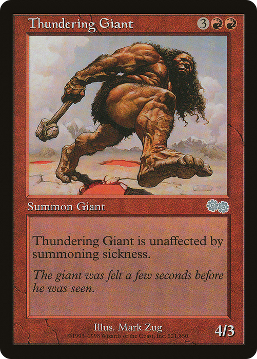 Thundering Giant (USG-221) - uncommon
