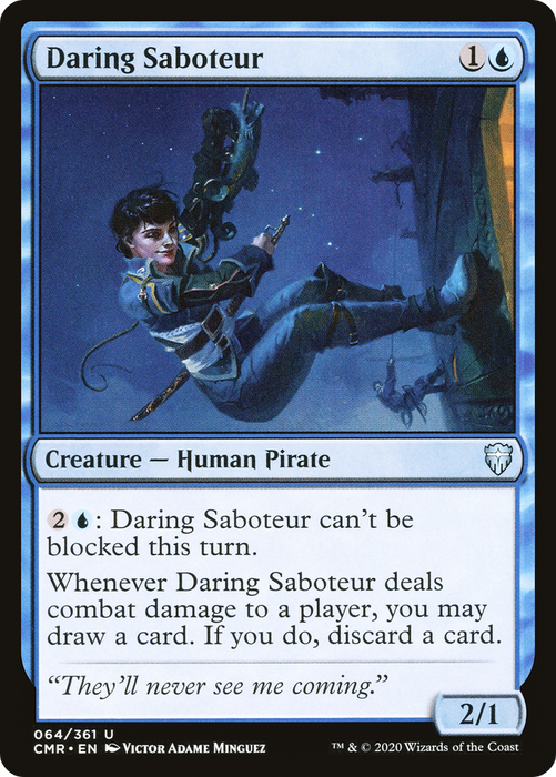 Daring Saboteur (CMR-064) - uncommon