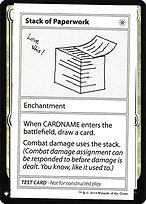 Stack of Paperwork (CMB1-013) - rare