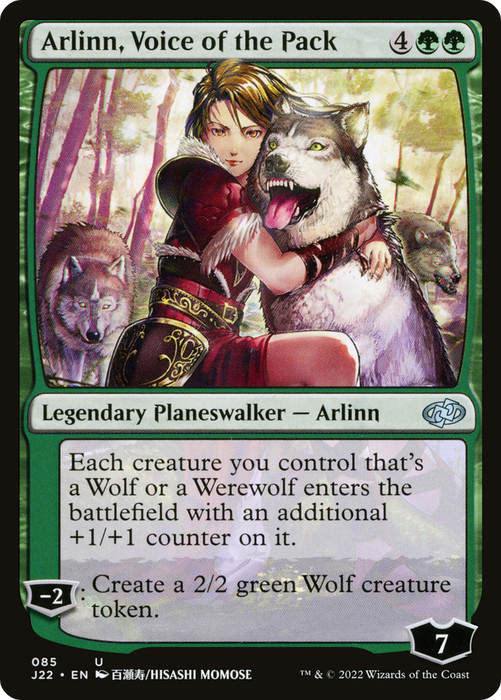 Arlinn, Voice of the Pack (J22-085) - uncommon