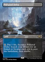 Polluted Delta (MH3-356) - rare (Borderless) - Foil