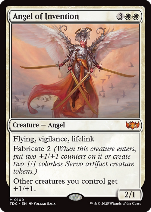 Angel of Invention (TDC-109) - mythic