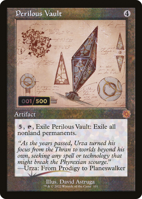 Perilous Vault (BRR-101Z) - mythic - Foil