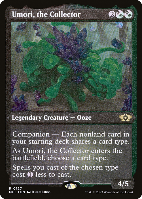 Umori, the Collector (MUL-127) - rare: (companion) - Etched Foil