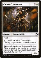 Cathar Commando (MID-010) - common - Foil