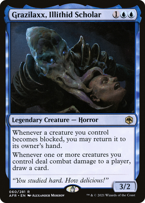 Grazilaxx, Illithid Scholar (AFR-060) - rare