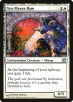 Nyx-Fleece Ram (JOU-018) - uncommon: (enchantment) - Foil