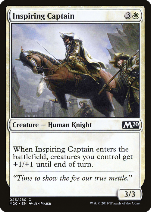 Inspiring Captain (M20-025) - common