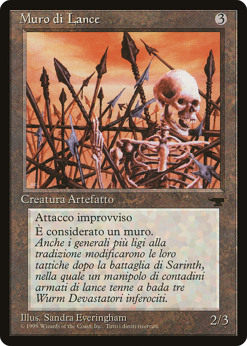 Wall of Spears (REN-148) - uncommon