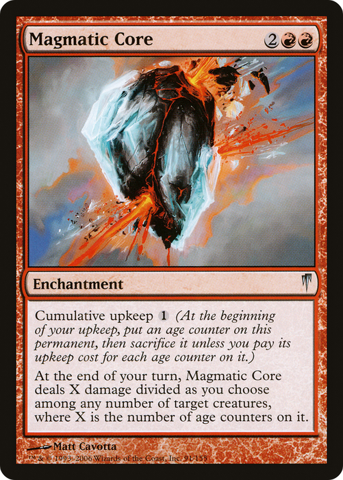 Magmatic Core (CSP-091) - uncommon - Foil