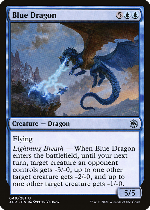 Blue Dragon (AFR-049) - uncommon