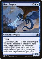 Blue Dragon (AFR-049) - uncommon - Foil