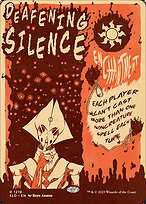 Deafening Silence (SLD-1219) - rare (Borderless)