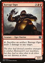 Barrage Ogre (DDU-044) - uncommon