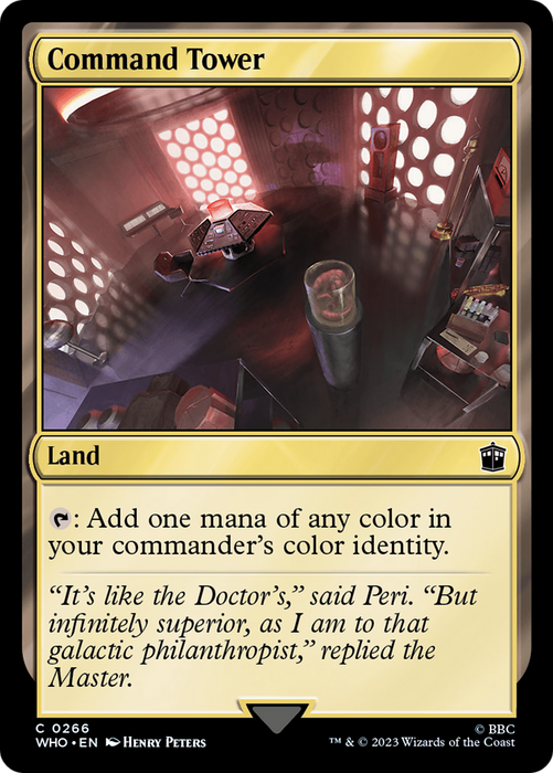Command Tower (WHO-266) - common - Foil