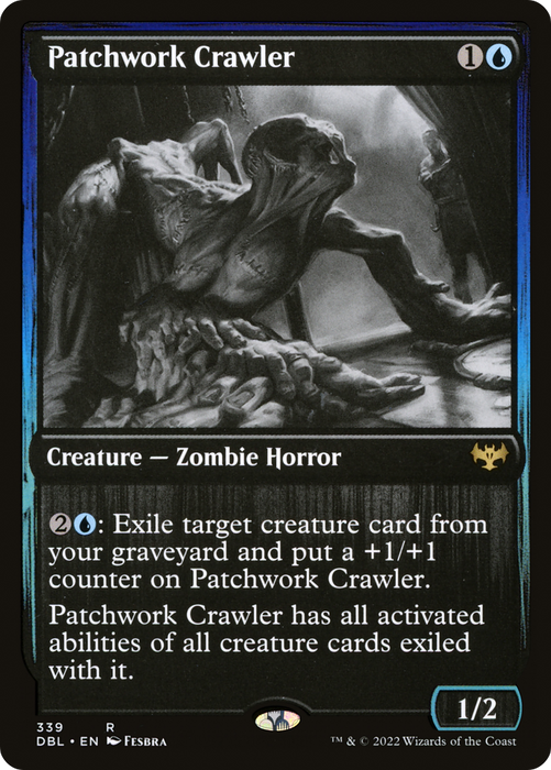 Patchwork Crawler (DBL-339) - rare - Foil