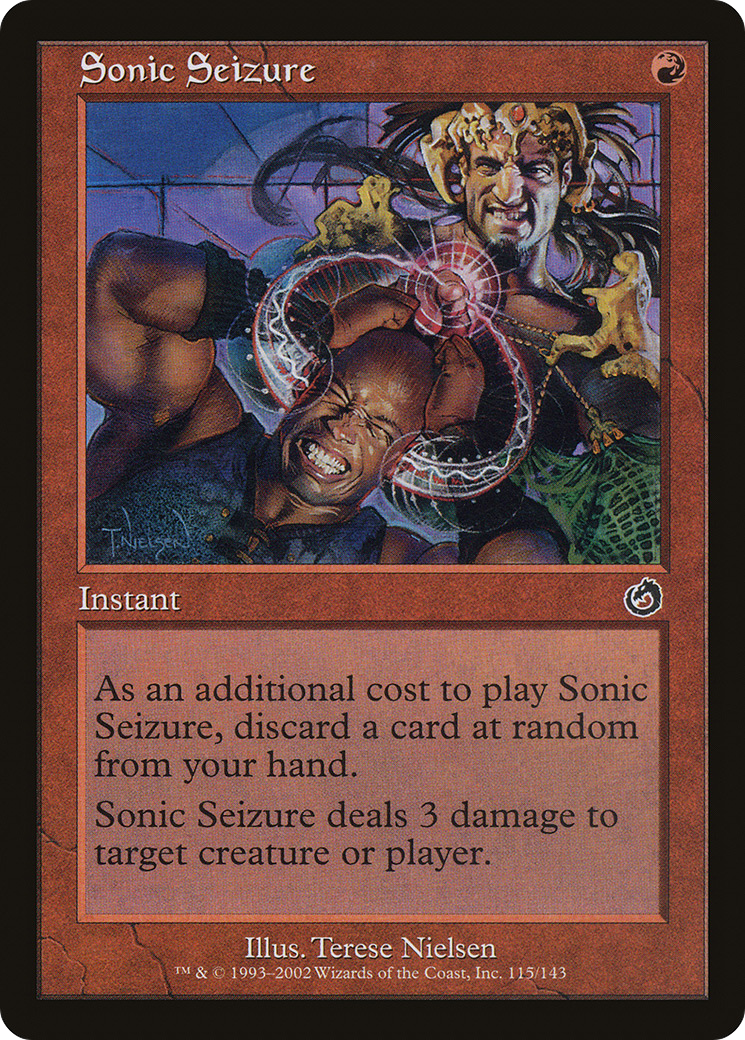 Sonic Seizure (TOR-115) - common - Foil