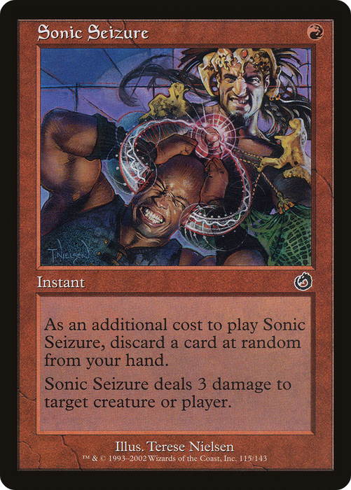Sonic Seizure (TOR-115) - common - Foil